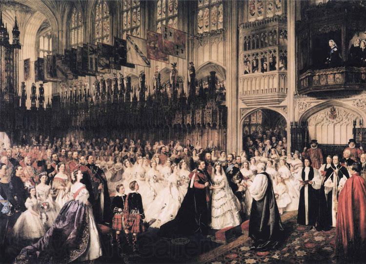 William Powell  Frith The Marriage of The Prince of Wales (mk25)